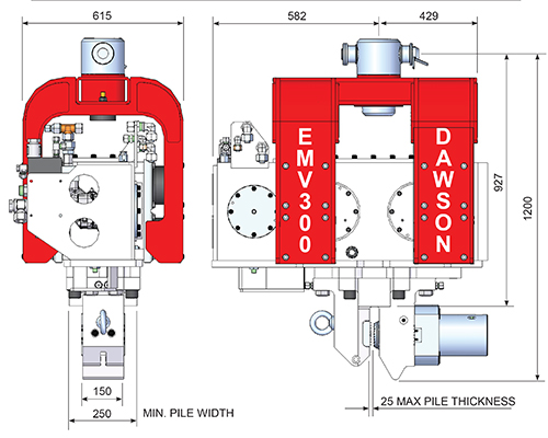 Excavator Mounted Vibrator (EMV 300) – GroundShore Ltd